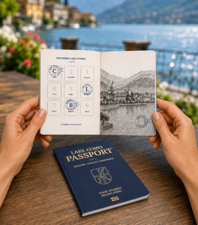 Lake Como Passport durante il viaggio